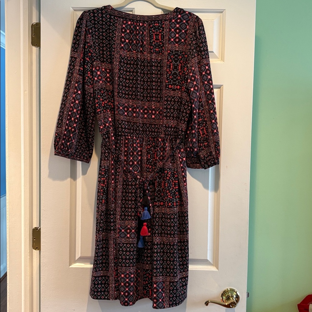 LOFT Bohemian Patterned Dress - Picture 4 of 7